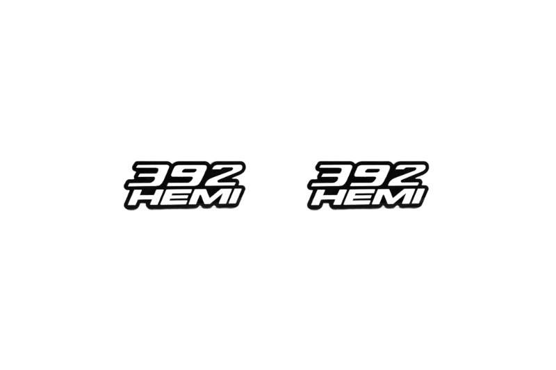 DODGE emblem for fenders with 392HEMI logo (type 2) Dodge emblems decoinfabric