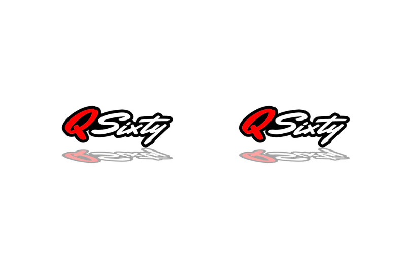 Infiniti emblem for fenders with Q60 logo Infiniti emblems decoinfabric