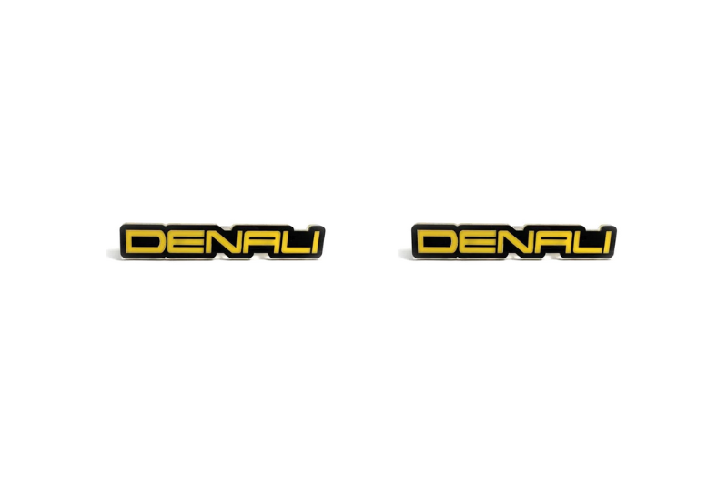 GMC Emblem & Badges set with Denali logo