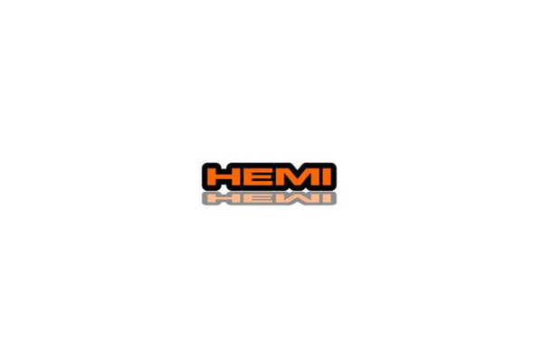 Hummer tailgate trunk rear emblem with HEMI logo