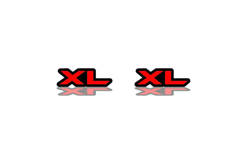Mitsubishi emblem for fenders with XL logo Mitsubishi emblems decoinfabric