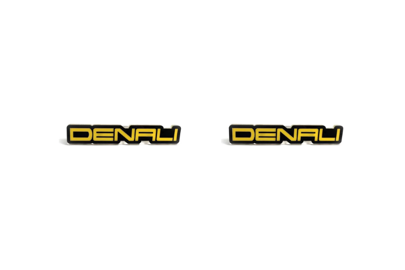 GMC emblem for fenders with Denali logo