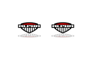 Hummer emblem for fenders with Alpha logo Hummer emblems decoinfabric