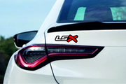 Chevrolet tailgate trunk rear emblem with LSX logo Chevrolet emblems decoinfabric