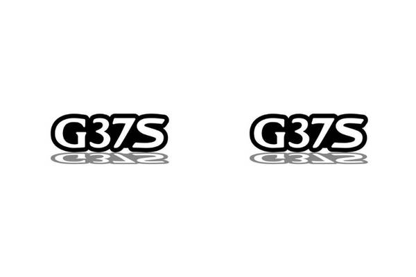 Infiniti emblem for fenders with G37S logo