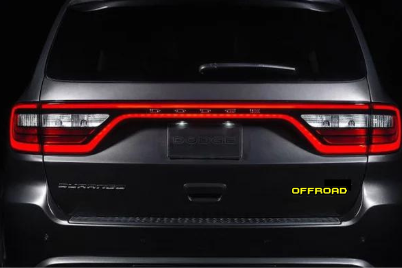 OFFROAD tailgate trunk rear emblem with OFFROAD logo Custom Rear Emblem decoinfabric