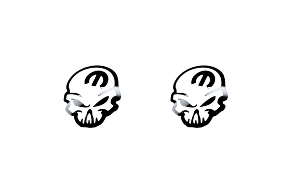 DODGE emblem for fenders with Mopar Skull logo (type 3)