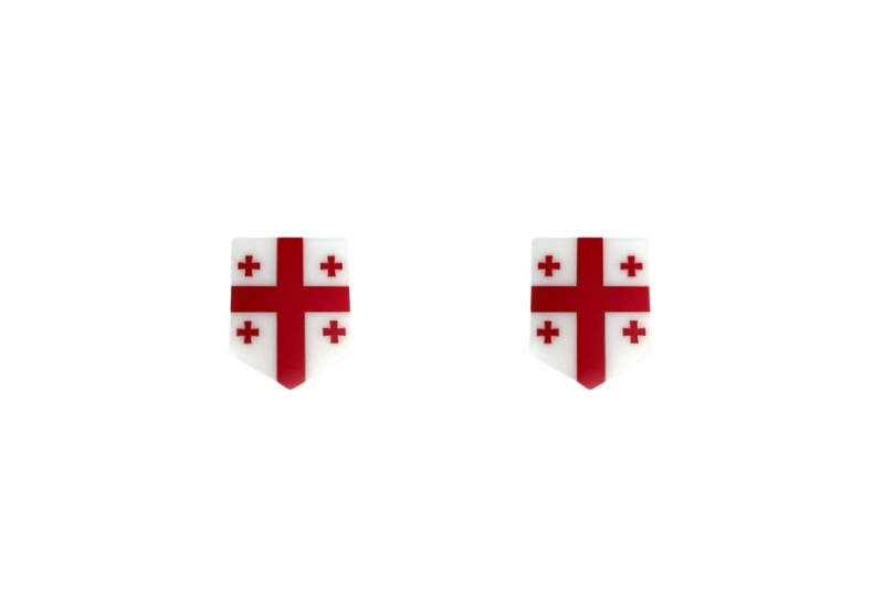 Emblem (badges) for fenders with Georgia logo