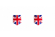 Emblem (badges) for fenders with Great Britain logo Custom design emblems decoinfabric
