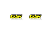 Vauxhall emblem (badges) for fenders with GSi logo Vauxhall emblems decoinfabric