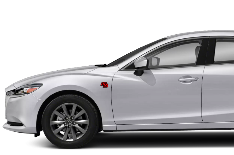 Mazda Emblem & Badges set with Mazdaspeed logo (Type 2) Mazda emblems decoinfabric