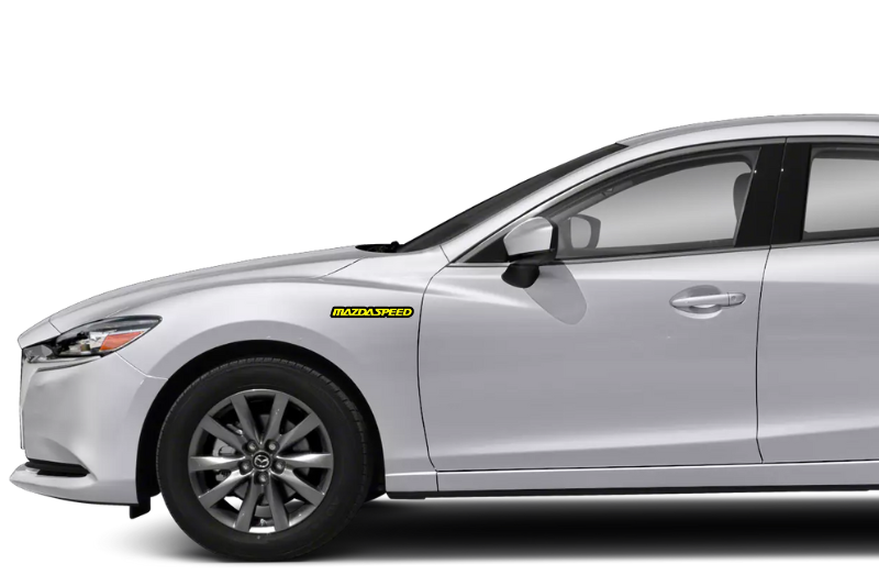 Mazda Emblem & Badges set with Mazdaspeed logo Mazda emblems decoinfabric