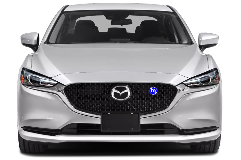 Mazda Emblem & Badge Set - Grille and Tailgate Old Mazda logo Mazda emblems decoinfabric