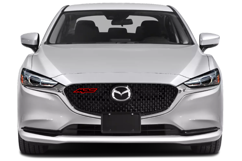 Mazda Emblem & Badge Set - Grille and Tailgate MPS logo (Type 2) Mazda emblems decoinfabric