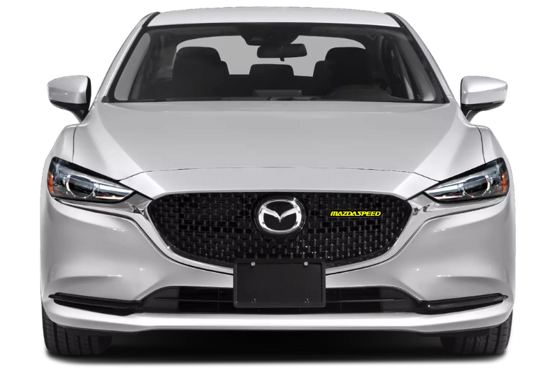Mazda Emblem & Badge Set - Grille and Tailgate Mazdaspeed logo Mazda emblems decoinfabric