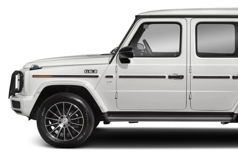 Mercedes G-Class emblem for fenders with G63 logo fender decoinfabric