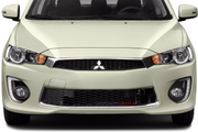 Mitsubishi Emblem & Badge Set - Grille and Tailgate EvoX logo Mitsubishi emblems decoinfabric