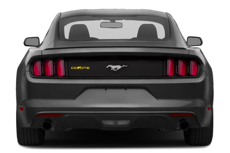 Ford Mustang Emblem & Badges set with Coyote logo (type 10)