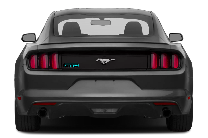 Ford Mustang Emblem & Badges set with GTD logo (Type 2)