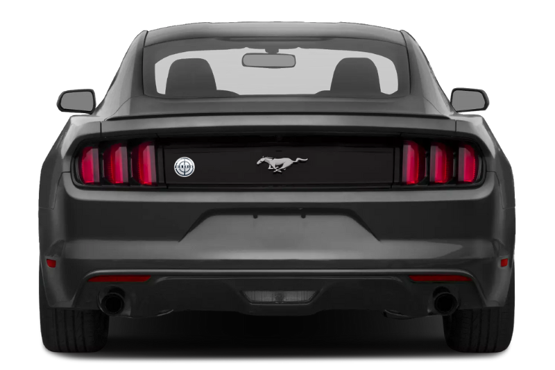 Ford Mustang Stainless Steel Emblem & Badges set with Bullitt logo (Type 2)