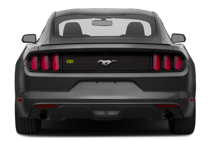 Ford tailgate trunk rear emblem with EB logo Ford emblems decoinfabric