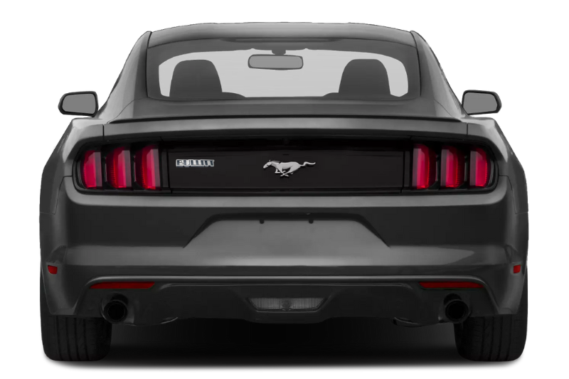 Ford Mustang Stainless Steel Emblem & Badges set with Bullitt logo (Type 3)