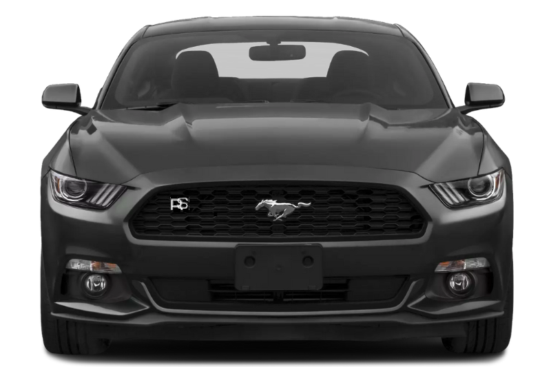 Ford Radiator grille emblem with RS logo (type 3) Ford emblems decoinfabric