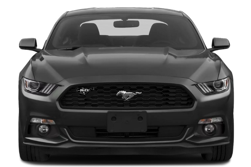 Ford Emblem & Badges set with Mustang Horse 5.0 logo