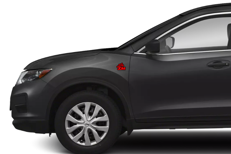 Nissan Emblem & Badges set with JDM logo (Type 3) Nissan emblems decoinfabric