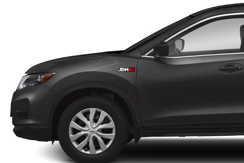 Nissan Emblem & Badges set with JDM logo (Type 2) Nissan emblems decoinfabric