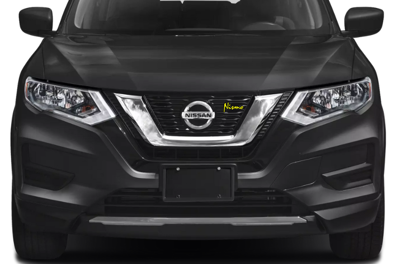 Nissan Emblem & Badge Set - Grille and Tailgate Nismo logo (Type 2) Nissan emblems decoinfabric YELLOW