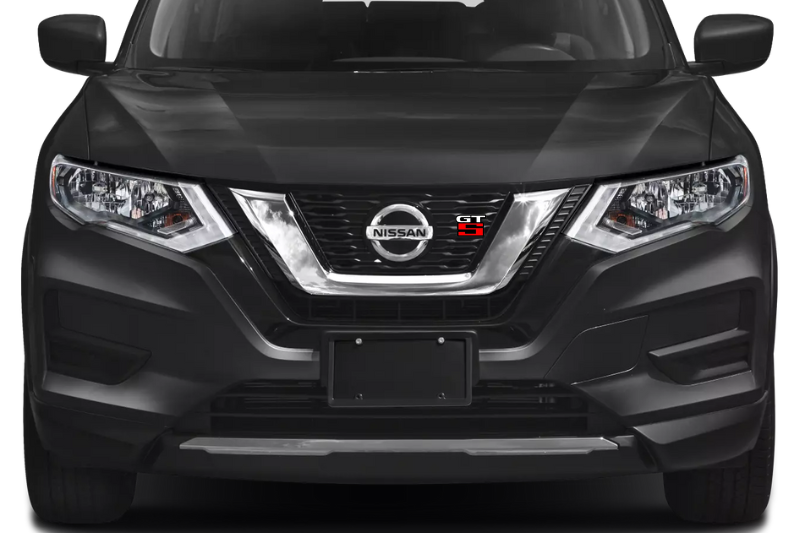 Nissan Emblem & Badge Set - Grille and Tailgate GT-S logo Nissan emblems decoinfabric