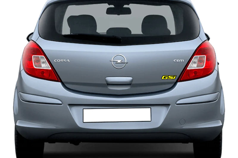 Opel Emblem & Badge Set - Grille and Tailgate GSi logo Opel emblems decoinfabric