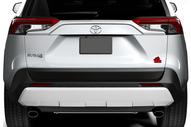 Toyota Emblem & Badges set with JDM logo (Type 3) Toyota emblems decoinfabric