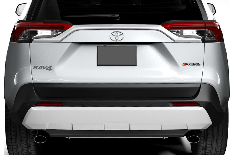 Toyota tailgate trunk rear emblem with TRD Trail logo (Type 2) Toyota emblems decoinfabric