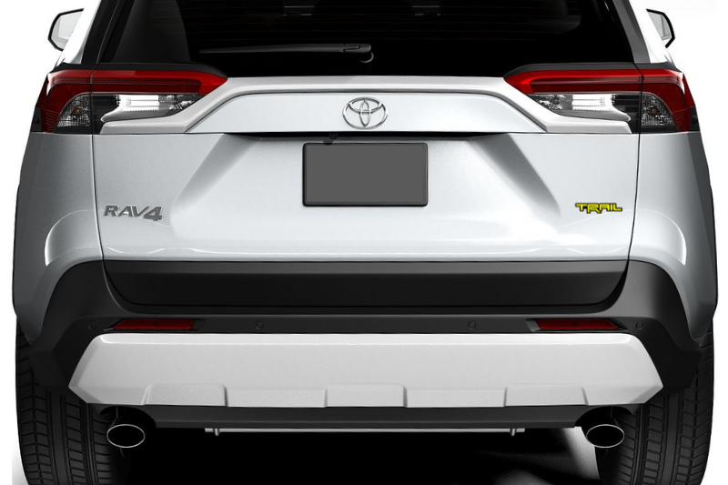 Toyota tailgate trunk rear emblem with TRD Trail logo Toyota emblems decoinfabric