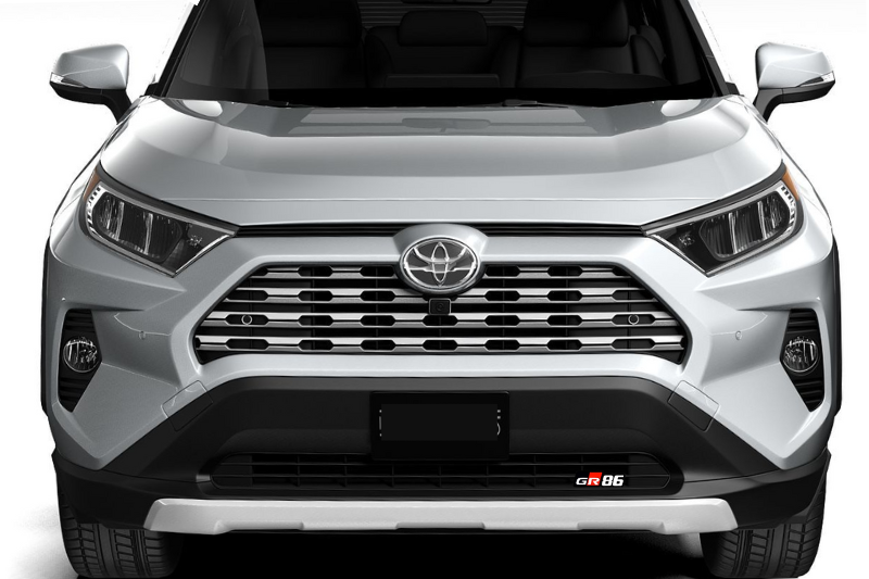 Toyota Emblem & Badge Set - Grille and Tailgate GR86 logo Toyota emblems decoinfabric
