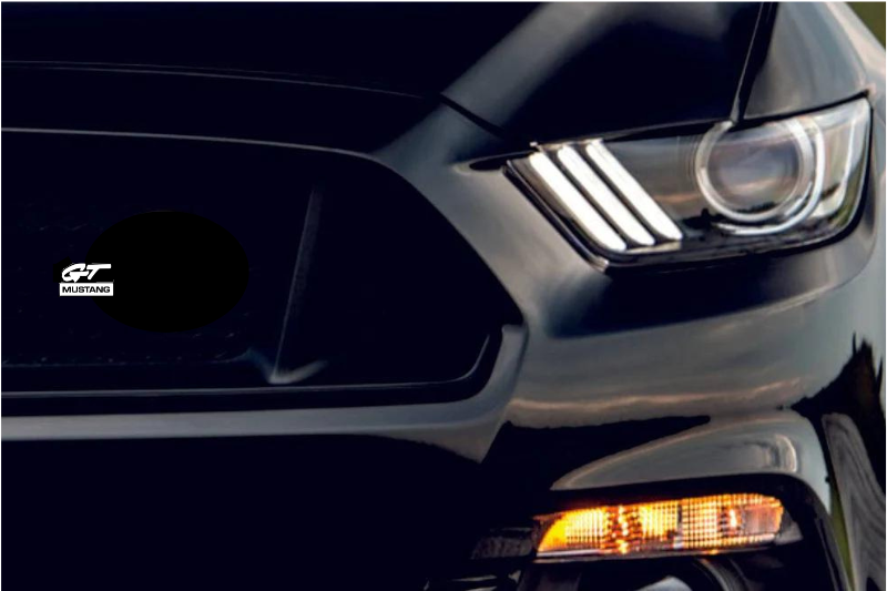 Ford Mustang Emblem & Badge Set - Grille and Tailgate GT Mustang logo Ford emblems decoinfabric