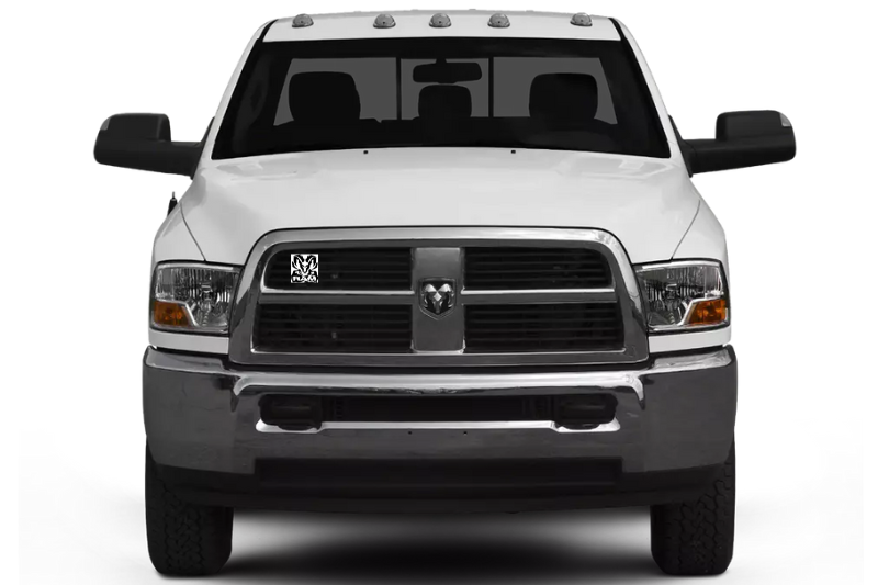 Dodge RAM Emblem & Badge Set - Grille and Tailgate Dodge RAM logo (Type 6)