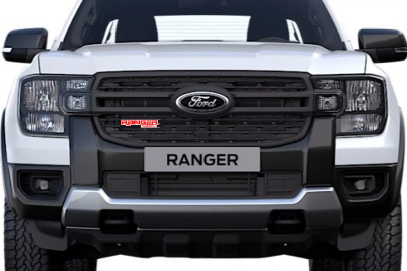 Ford Ranger Radiator grille emblem with Ranger 4.0L logo (Type 2)