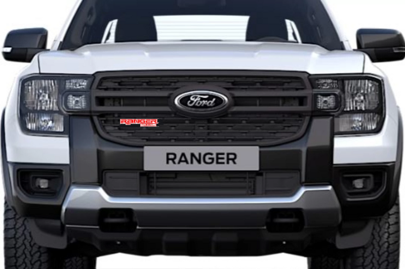 Ford Ranger Radiator grille emblem with Ranger 4.0L logo (Type 2) Ford emblems decoinfabric