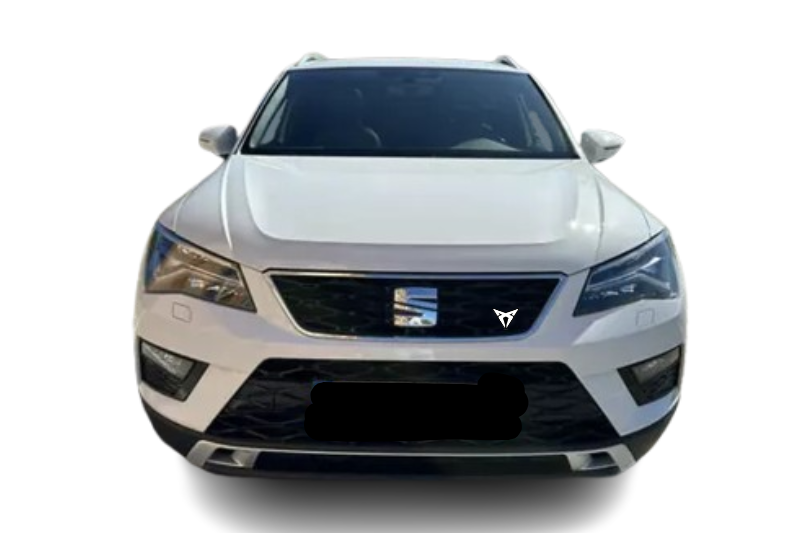 Seat radiator grille emblem with Cupra logo