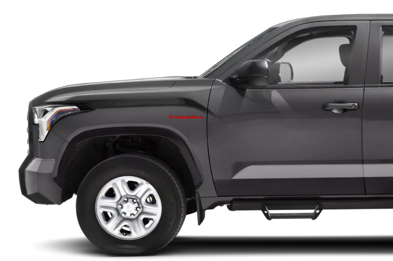 Toyota Emblem & Badges set with Tundra II logo Toyota emblems decoinfabric