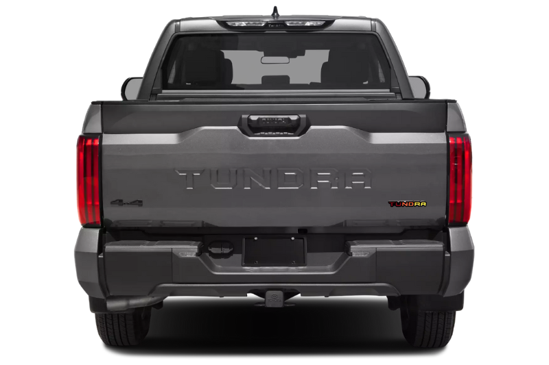 Toyota Emblem & Badge Set - Grille and Tailgate Tundra III logo (Tricolor) Toyota emblems decoinfabric