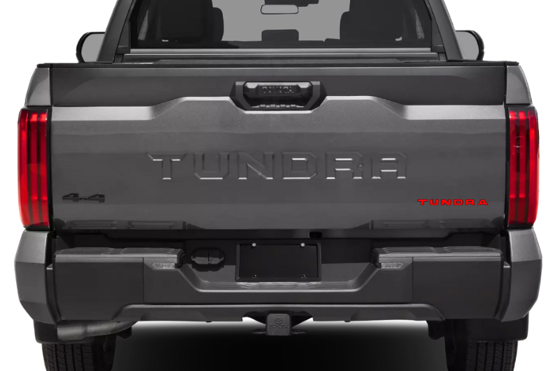 Toyota Emblem & Badges set with Tundra II logo Toyota emblems decoinfabric