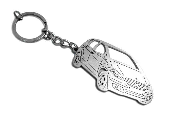 Car Keychain for Mercedes A-Class W169 2004-2012 (type 3D)