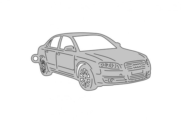 Car Keychain for Audi A4 B7 2004-2008 (type 3D) - decoinfabric