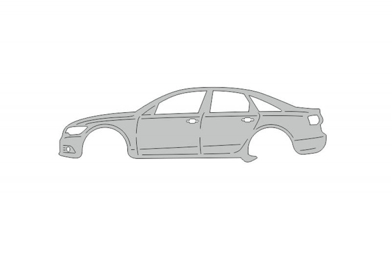 Keychain Bottle Opener for Audi A6 C7 4D 2011-2018 Keychains opdesign