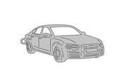 Car Keychain for Audi Audi A7 I 2010-2018 (type 3D) Keychains opdesign