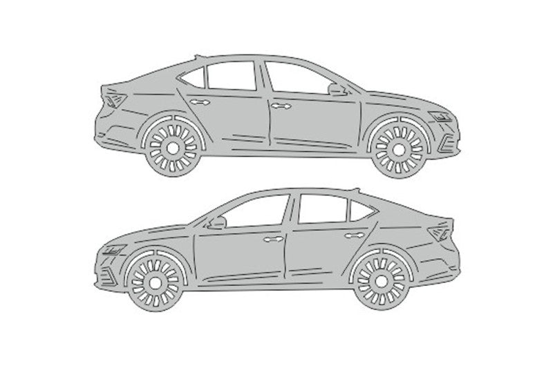 Skoda Octavia IV (A8) (2020+) Floor Mat Emblem Set – Stainless Steel Badges Car Mats Badges Decoin